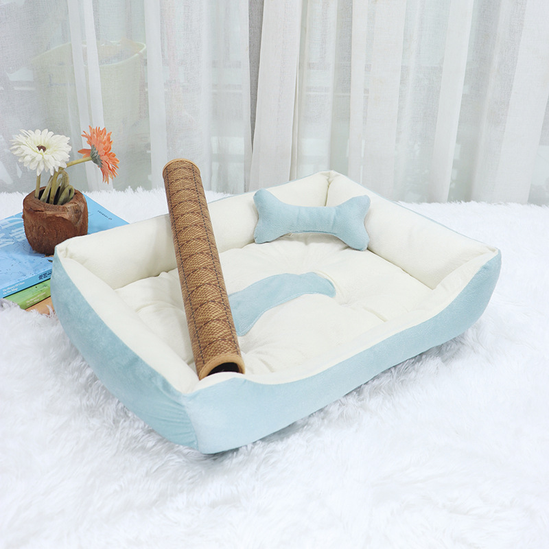 Doghouse Four Seasons Universal Cat Cushion Summer Teddy маленькая собака большая собака золотисто -ретривер