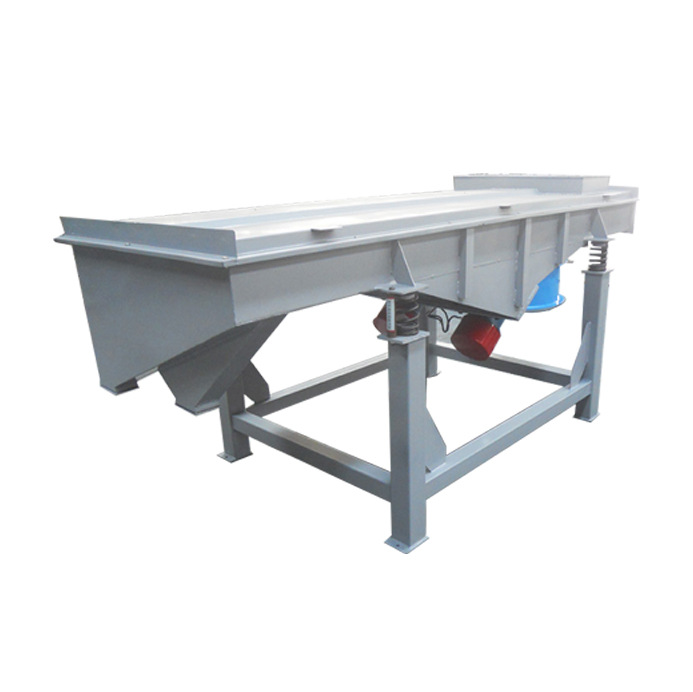 Linear multi-layer small electric vibrating sand screening machine, dry powder mortar vibrating screening machine