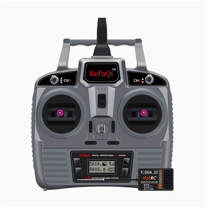 KEPAQI 2.4gHT-6A model aircraft remote control PWM receiver fixed wing multi axis vehicle and vessel model