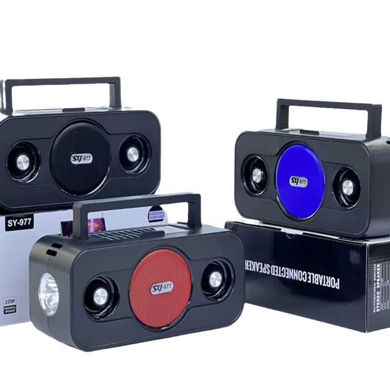 Портативная Bluetooth колонка с фонарем SY977