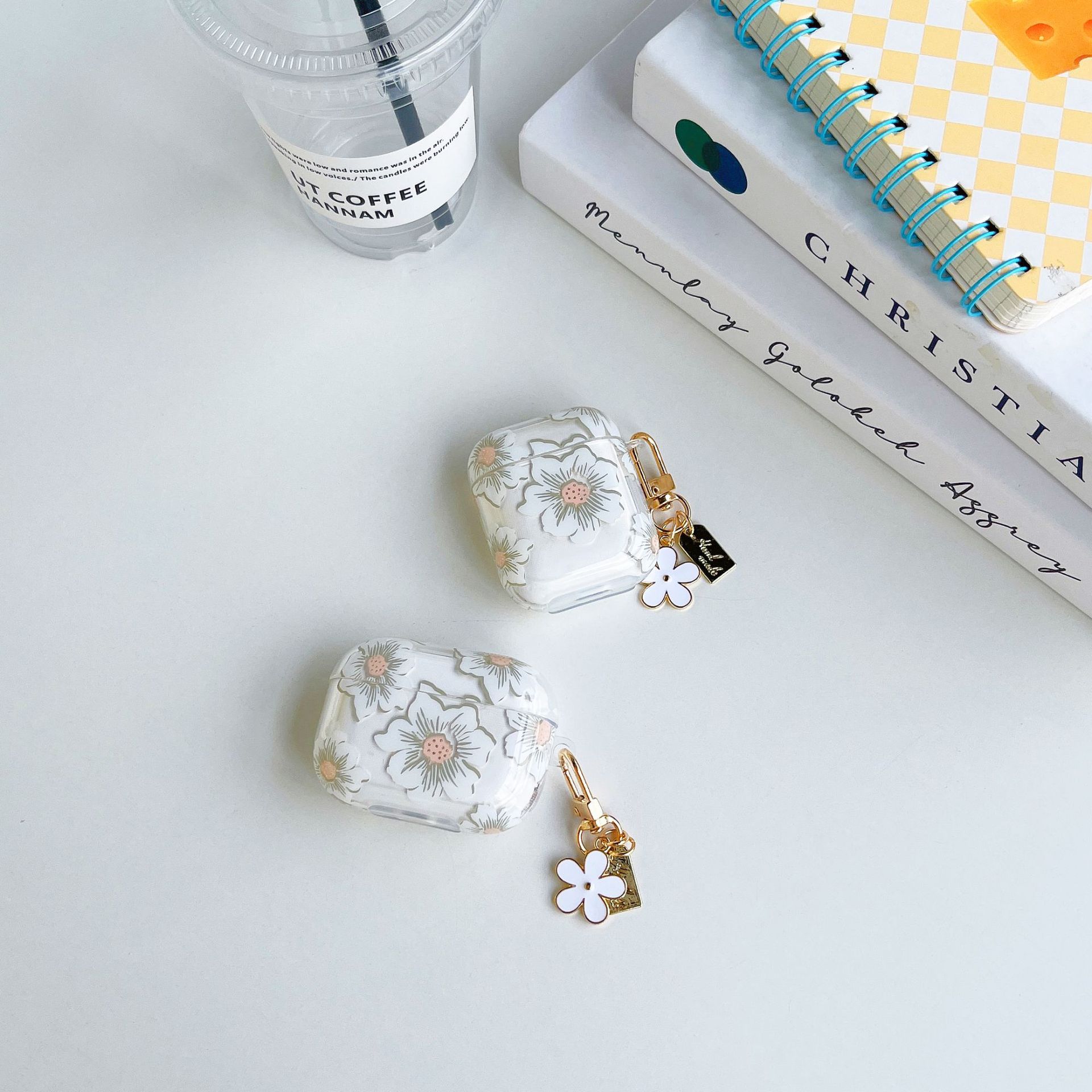 外贸爆款高透闪粉适用airpods 4 case苹果3蓝牙耳机保护套pro2软