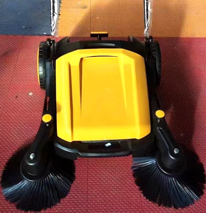 Zhigao ZG-55T Industrial Hand Push Non Powered Sweeper Factory Workshop Road Warehouse Dust Sweeper