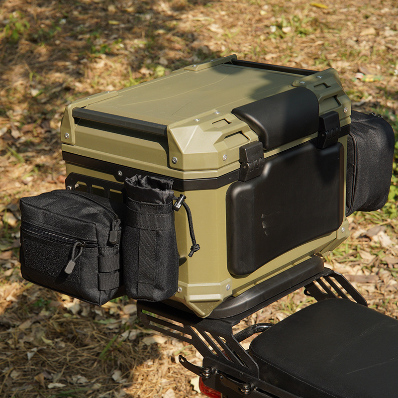 Подходит для мотоцикла Trunk Molle Tactical Hanger Board Honda Cross Cub CC110 Universal Trunk Hanger Board