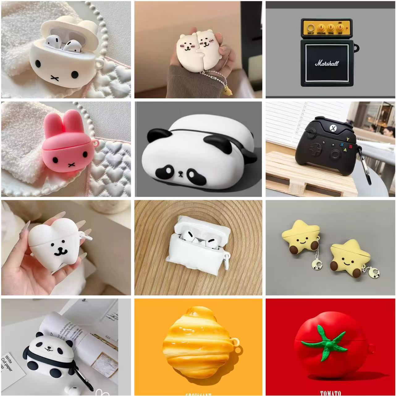 2025 new cartoon earphone protective case suitable for Apple Airpods pro3 Bluetooth earphone soft shell anti