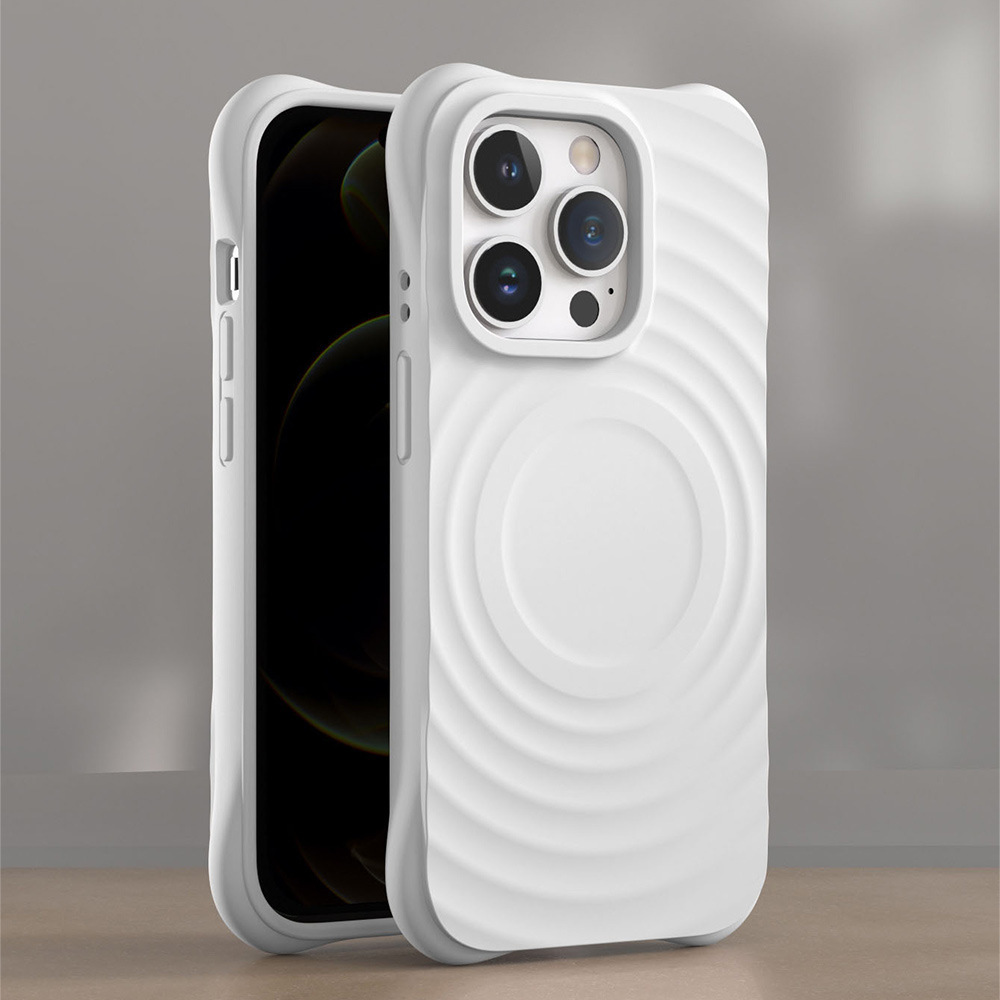 Apple 15 is suitable for iPhone 16 Pro with a liquid silicone phone protective case and 3D 3D creative design