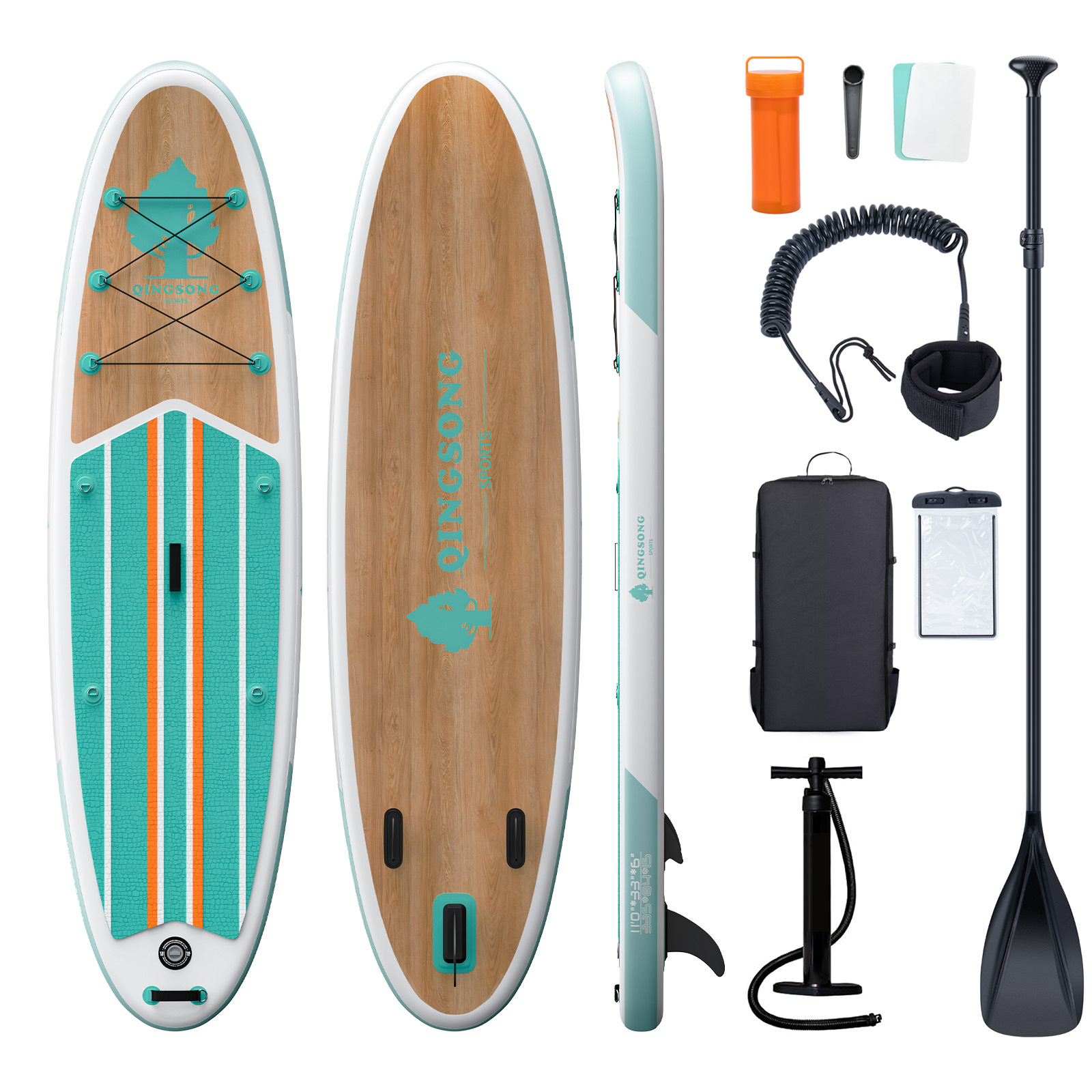 Source Factory Inflatable Paddleboard SUP Foldable Surfboard Static Water Board Outdoor Water Products
