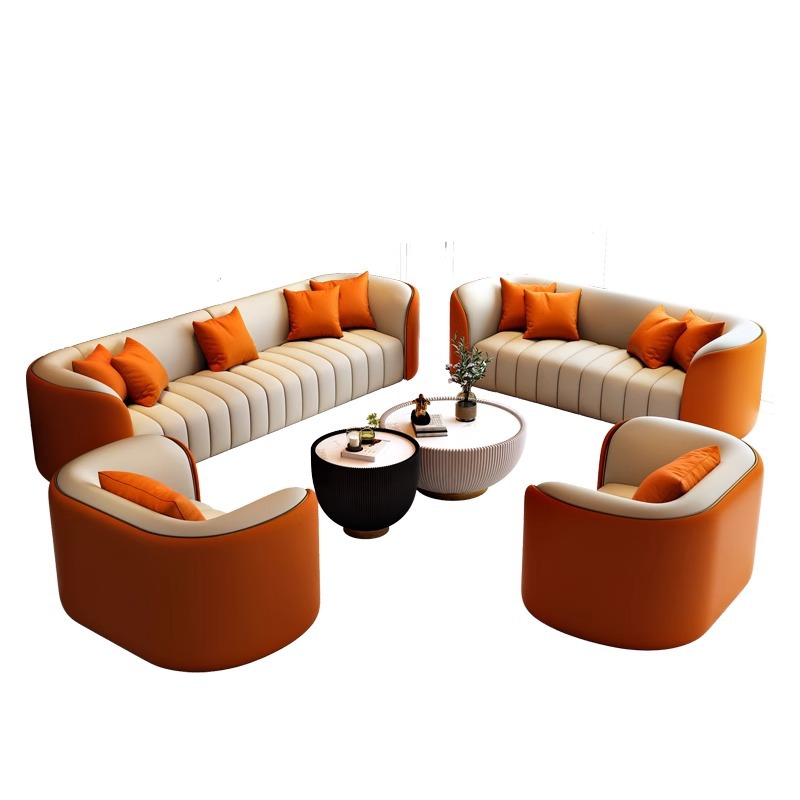 Комплект мягкой мебели для офиса и салонов красоты Qiao Yiqiao Furniture в скандинавском стиле