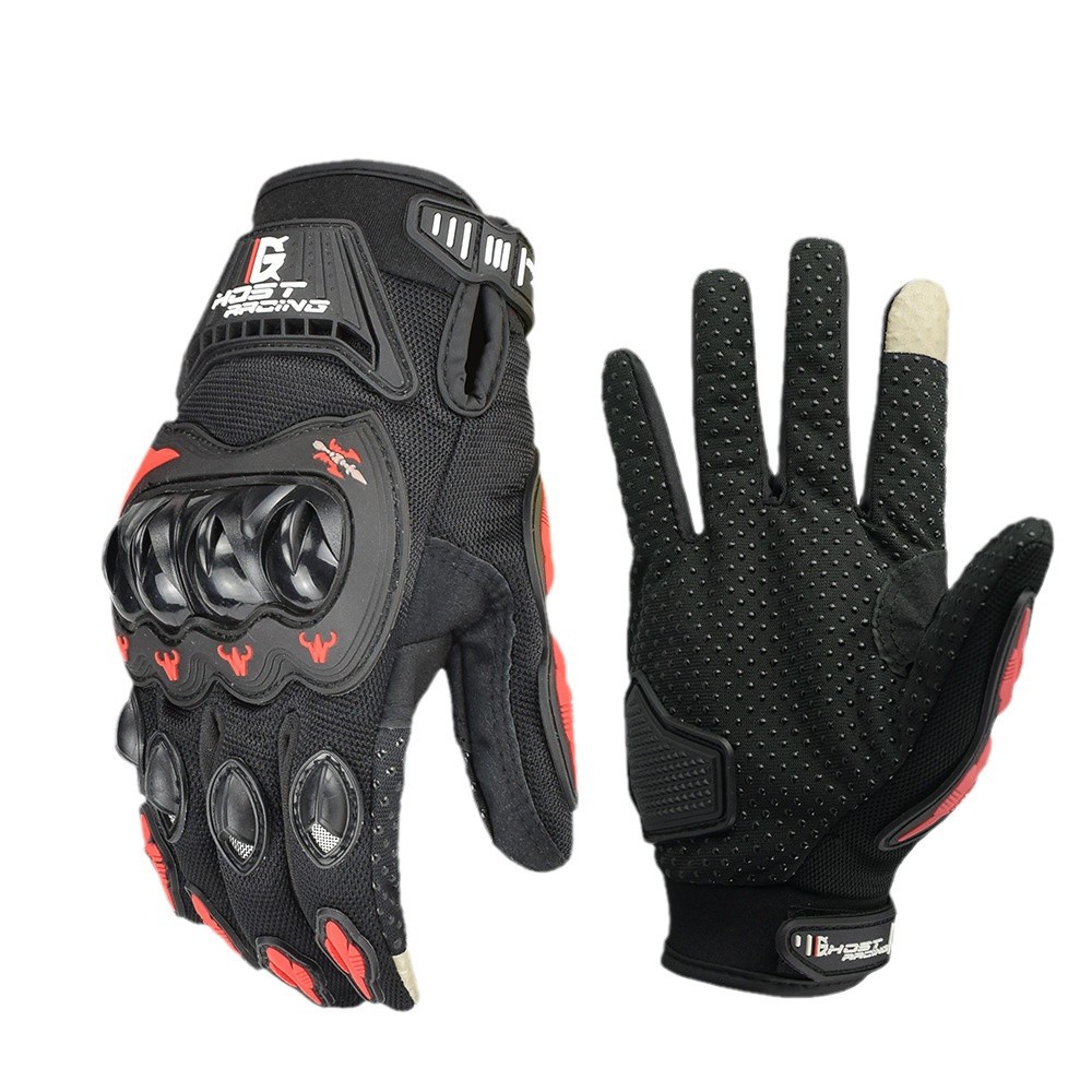 Devil Racing Motorcycle Gloves Anti Drop Off Road Racing All Finger Riding Motorcycle Rider Touchscreen Bicycle