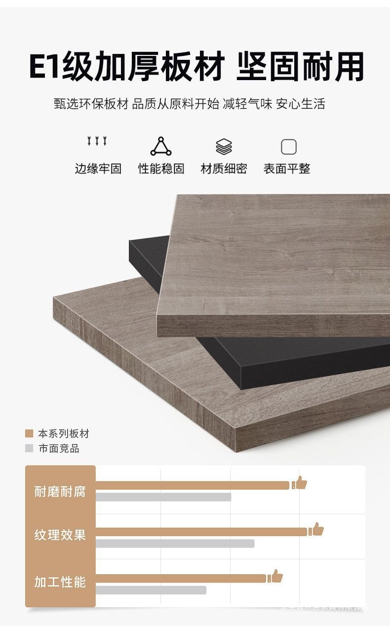 办公桌办公室桌椅组合简约现代经理总裁单人桌电脑桌大班台老板桌