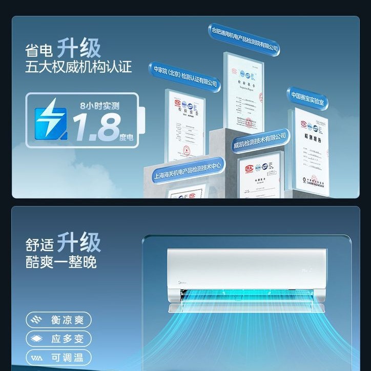 Инверторный сплит-кондиционер Midea Hualing KFR-35GW/N8KS1-1