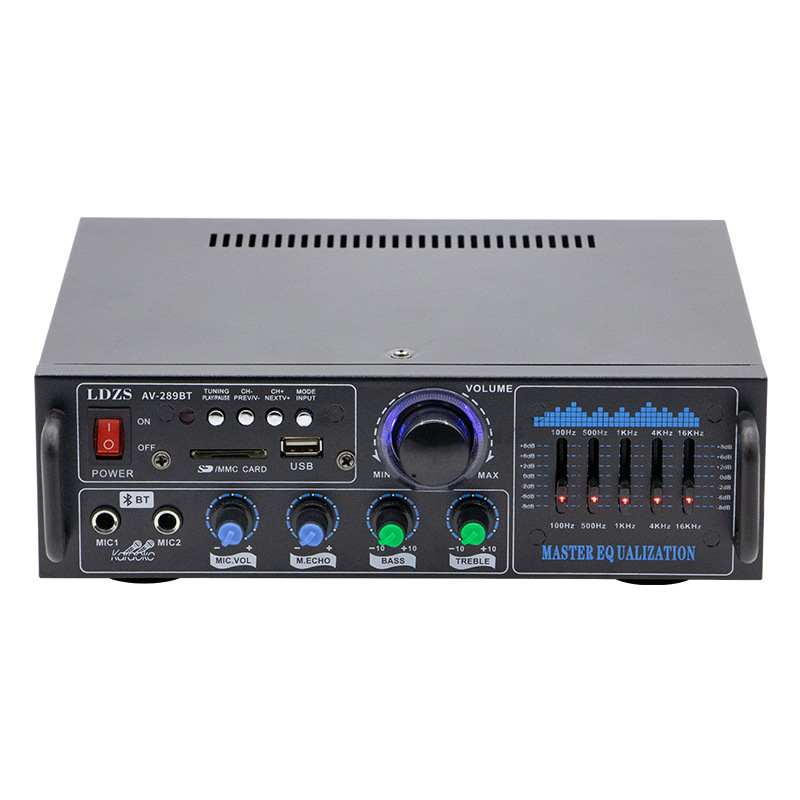 Усилитель HiFi Bluetooth с USB и радио AV-016BT