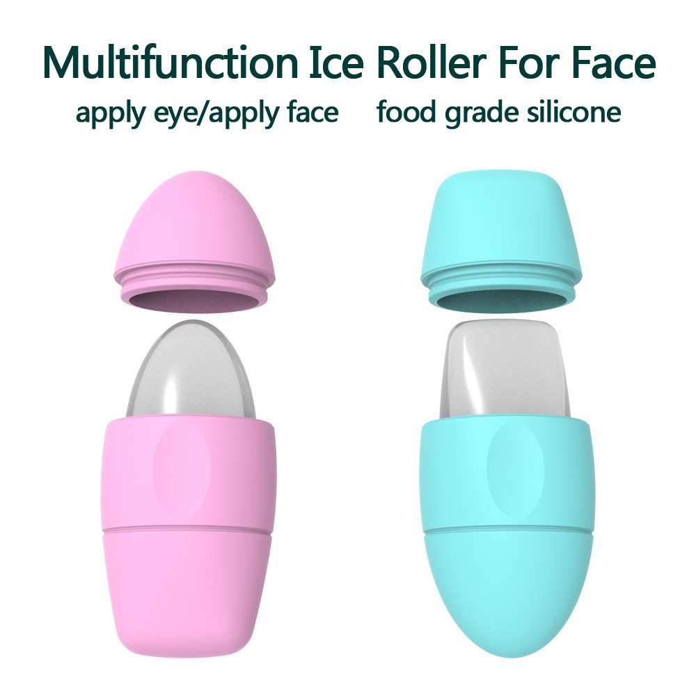 Силиконовый охлаждающий массажер для лица Ice Roller