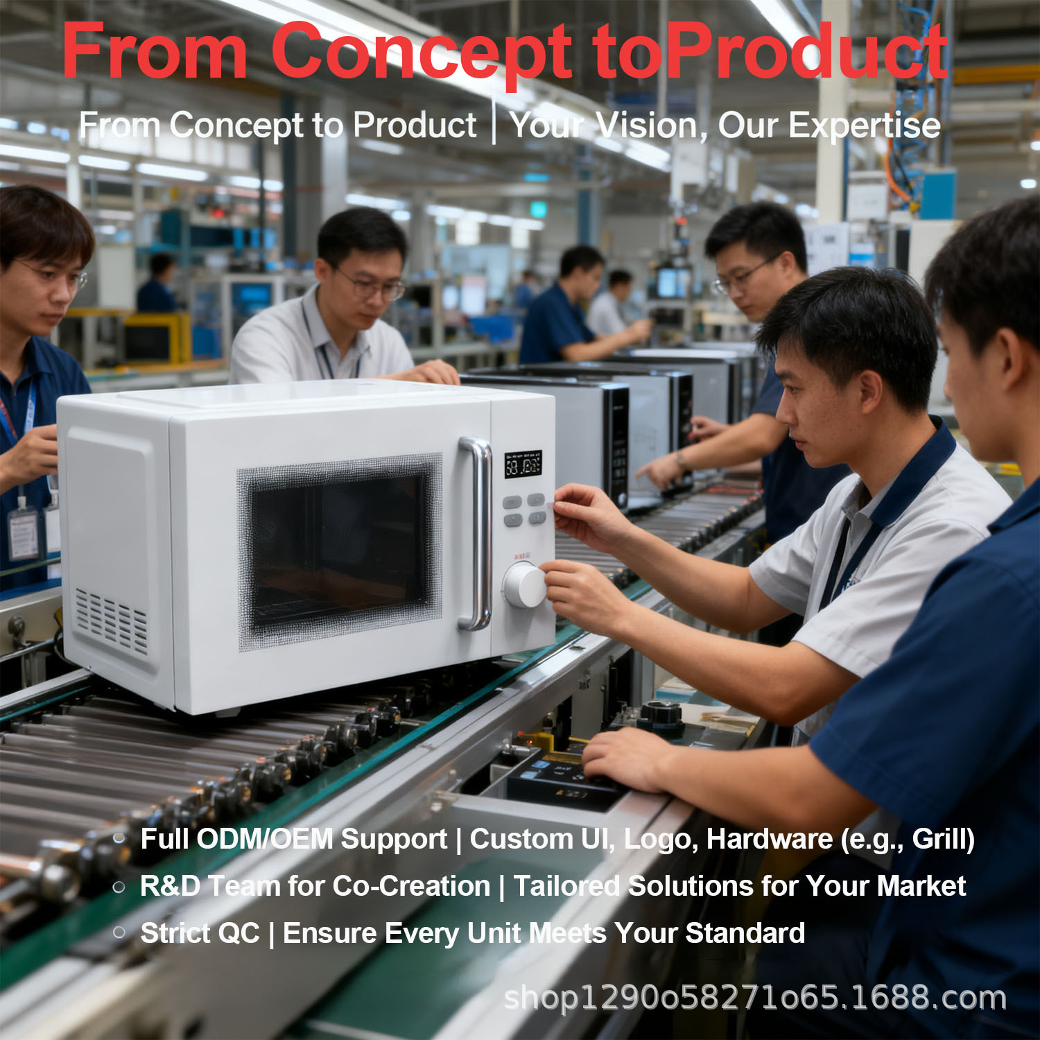Микроволновая печь OEM TW720AAG с гибридным управлением
