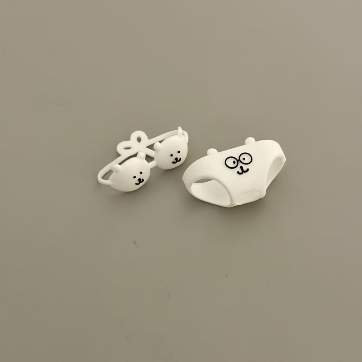 Cute and Fun Self deprecating Bear Bikini Suitable for Apple AirPods SRPO3 Earphone Cover Second Generation 43 Female Anti Drop 12