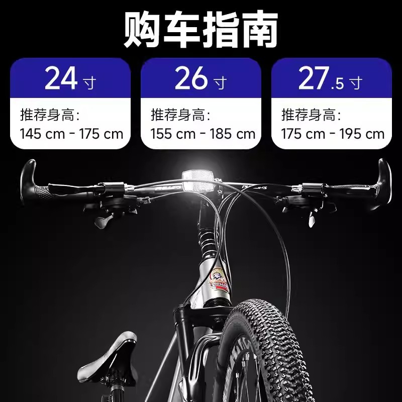 Philip Bike Mountain Bike Teen Adult Variable Speed Bike Off Road Racing