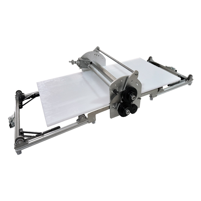 Commercial hand cranked pastry machine, household small desktop pizza, croissant dough press, bread machine, baking equipment