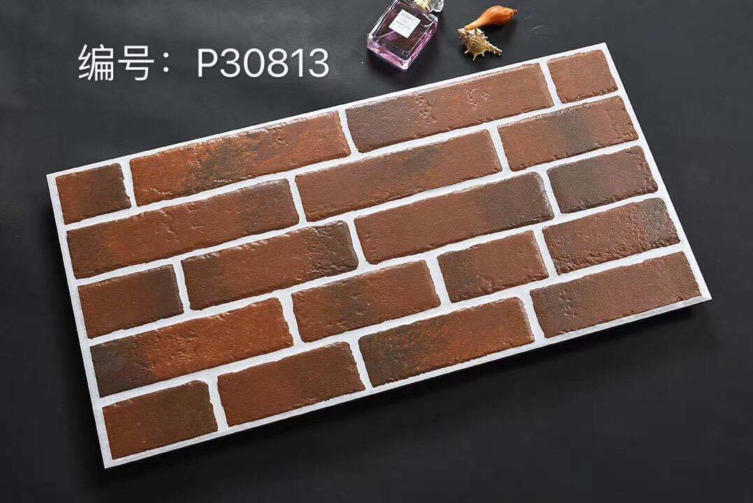Античный кирпич 300x600, имитация культурного камня, наружная стена, кирпич, кирпичная вилла в стиле ретро, самодельный дом, стена во дворе, наружная стеновая плитка