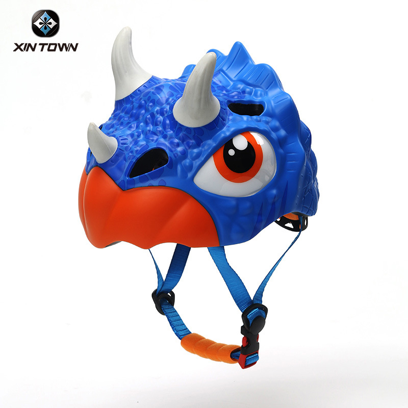 Xingheng Sports Children's Helmet Safety Protection New Dinosaur Cartoon Bicycle Safety Helmet Riding Helmet Protective Equipment