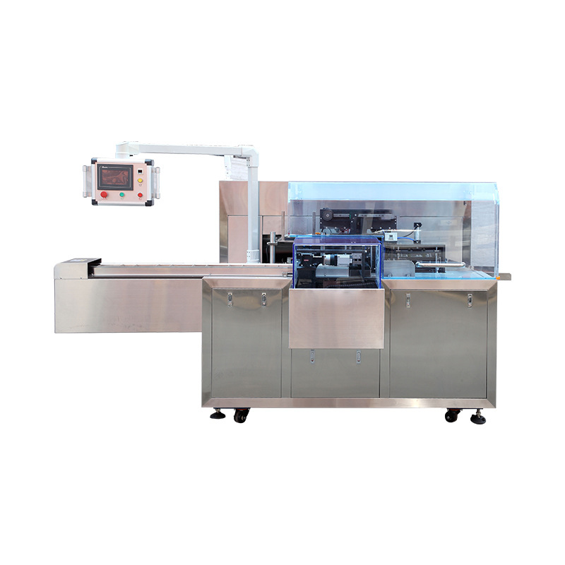 Prefabricated food automatic vacuum bagging machine, mask, bath towel, disposable bed sheet, four piece set, horizontal bagging machine