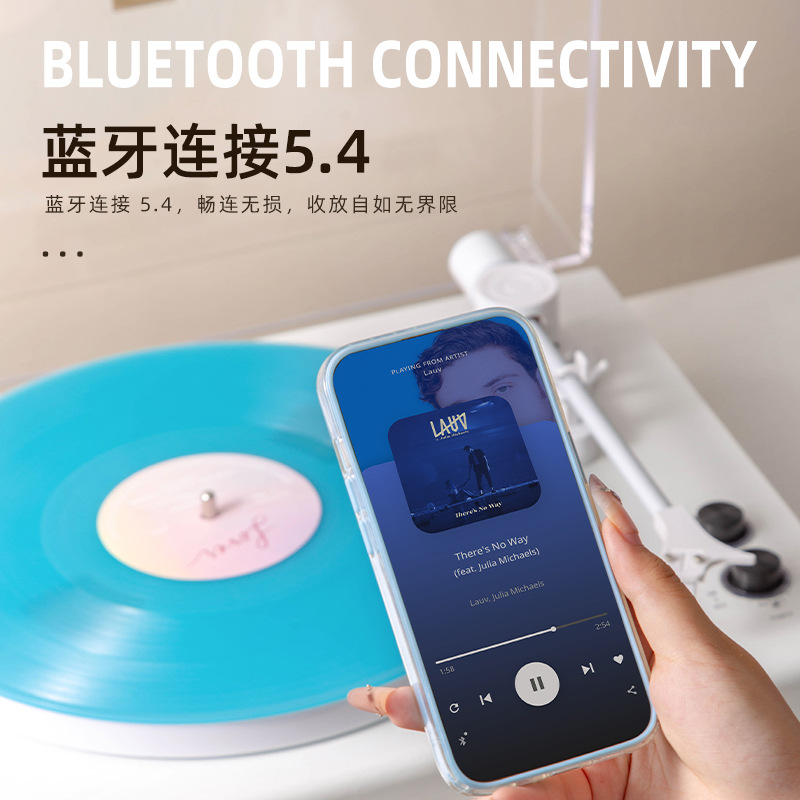 Ретро-проигрыватель с Bluetooth колонкой HY-T306B