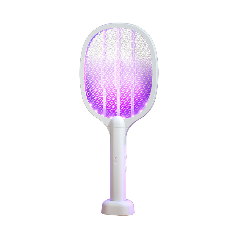 Electric mosquito swatter, electric shock mosquito killer lamp, 2-in-1 household USB charging mosquito swatter, mosquito trap, fly swatter manufacturer