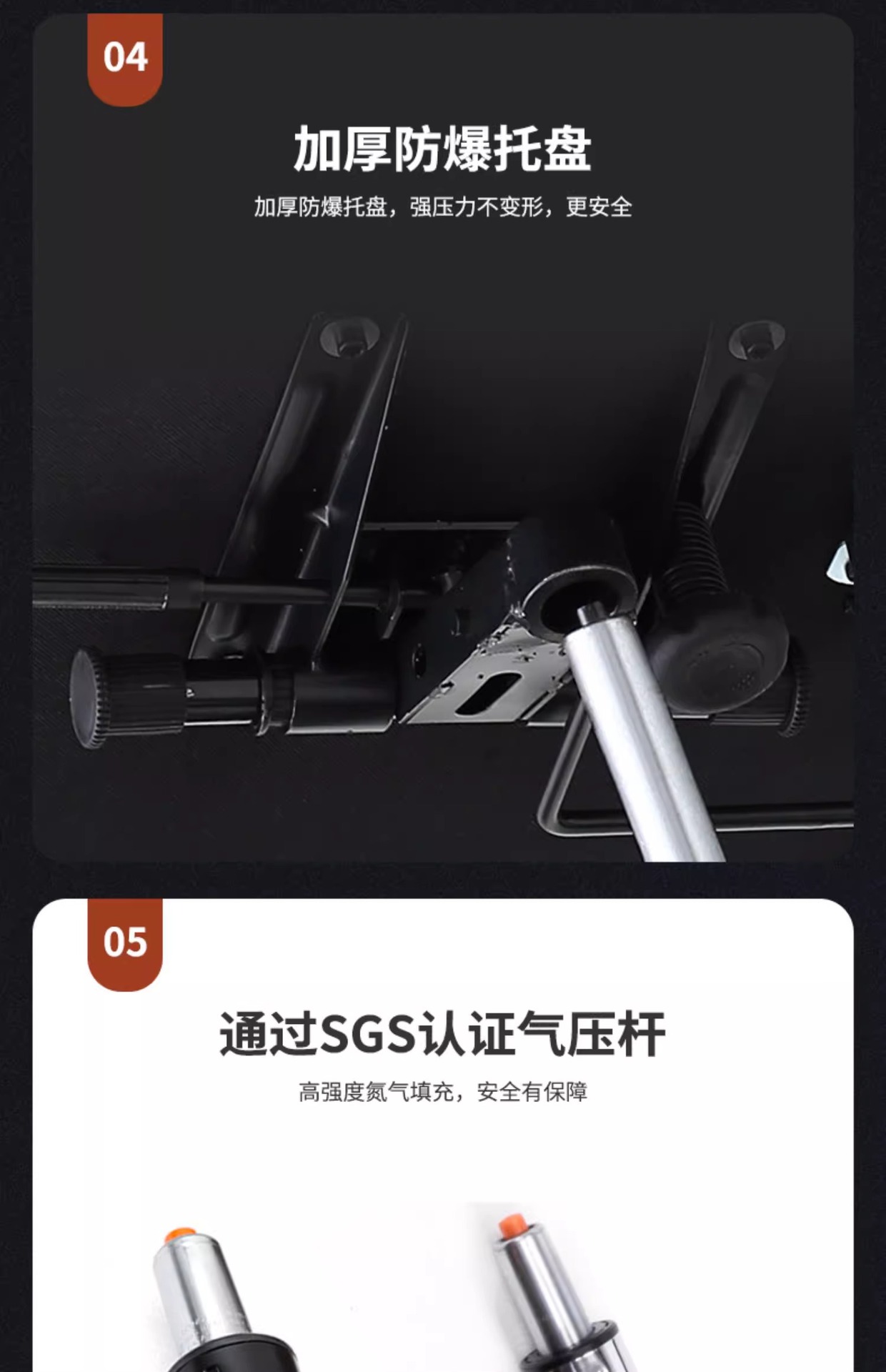 Эргономичное офисное кресло руководителя Hubo Furniture модель 6016 из массива дерева и кожи