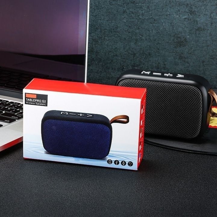Портативная Bluetooth колонка G2 с тканевой отделкой