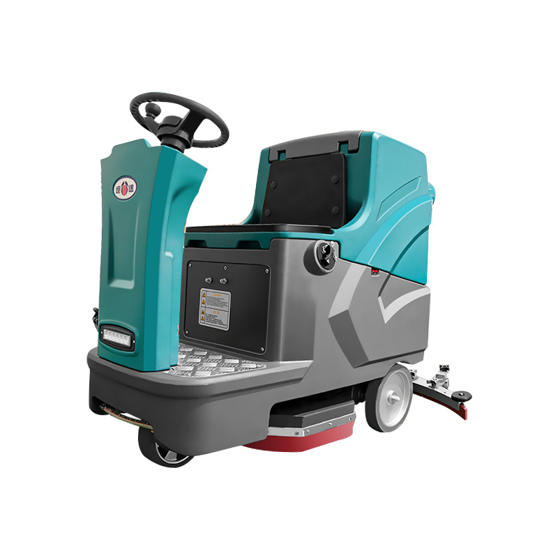 Tantu driving floor scrubber commercial industrial workshop factory sweeping machine supermarket shopping mall property garage mopping machine