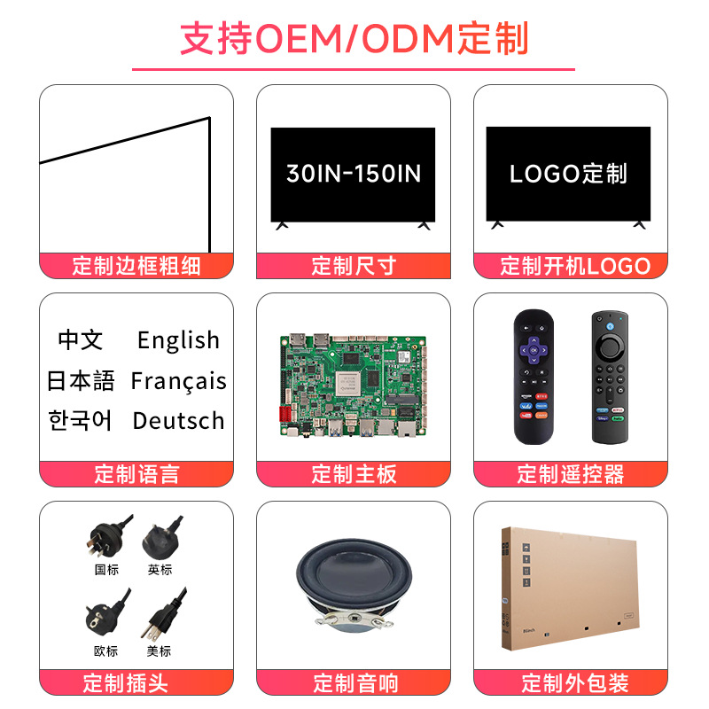 Умный ЖК-телевизор Shijietong Smart TV 65