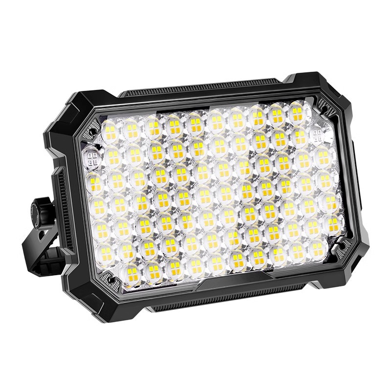 Rechargeable lighting, outdoor camping light, portable stand light, power outage emergency light, night market stall light, super bright stall light