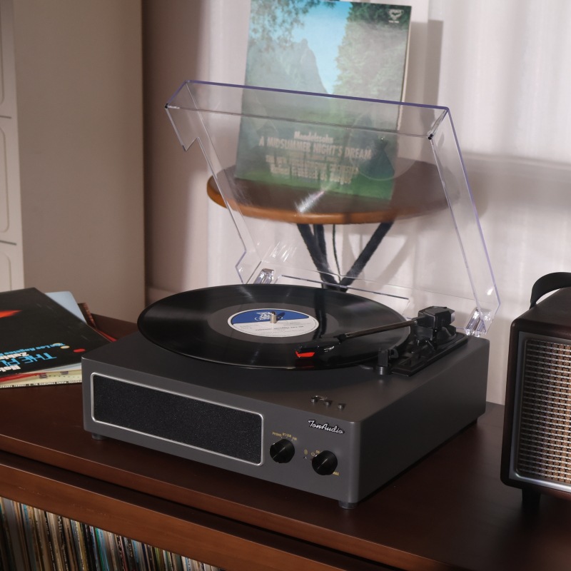 Виниловый проигрыватель Tangdian Bluetooth All-In-One Retro