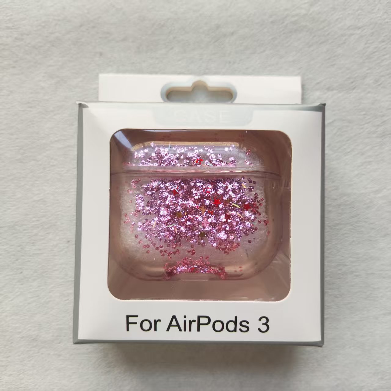 适用AirpodsPro3保护套苹果4代硬流沙蓝牙2耳机套创意耳机保护壳