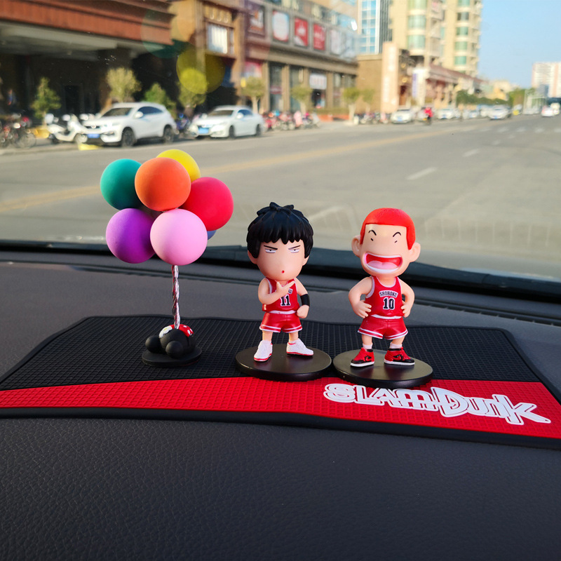 Новый Dunk Pirate Cartoon Car Car Anti -Slifing Pad Car Интерьерная консоль декоративная прокладка Титр изоляционная сделка сопротивления Высокая температурная сопротивление