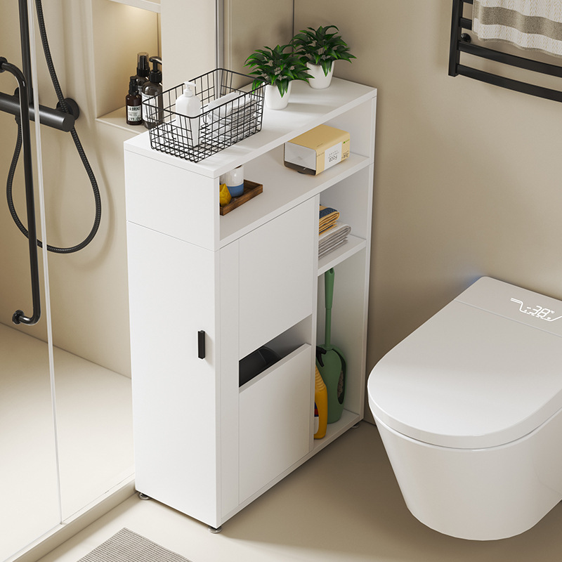 Honeycomb aluminum bathroom cabinet, side cabinet, bathroom standing cabinet, narrow cabinet, toilet, crevice storage cabinet, storage cabinet