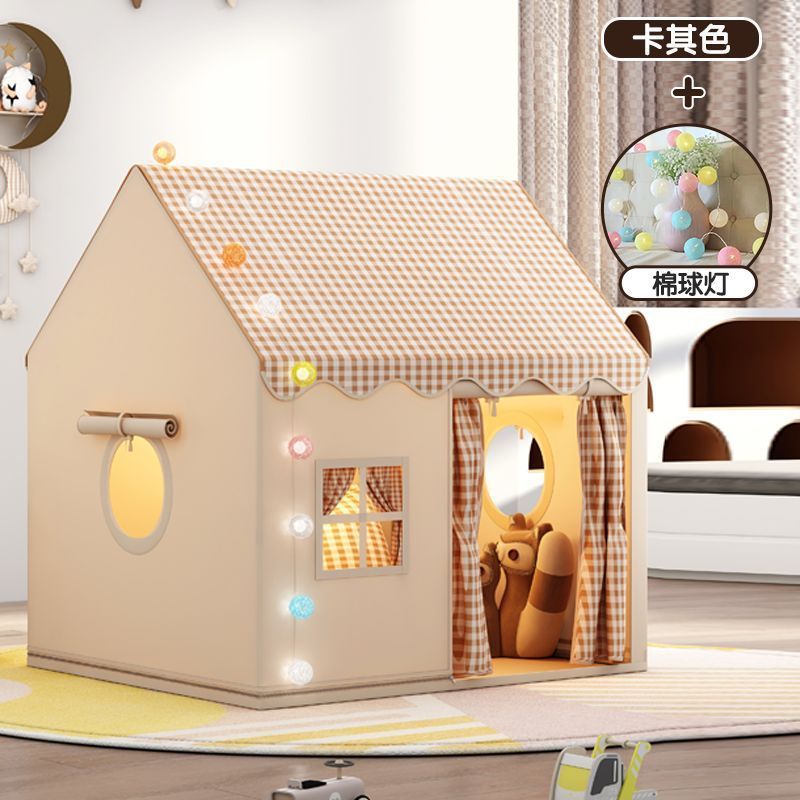 儿童帐篷室内游戏屋小房子城堡公主屋睡觉过家家玩具蚊帐生日