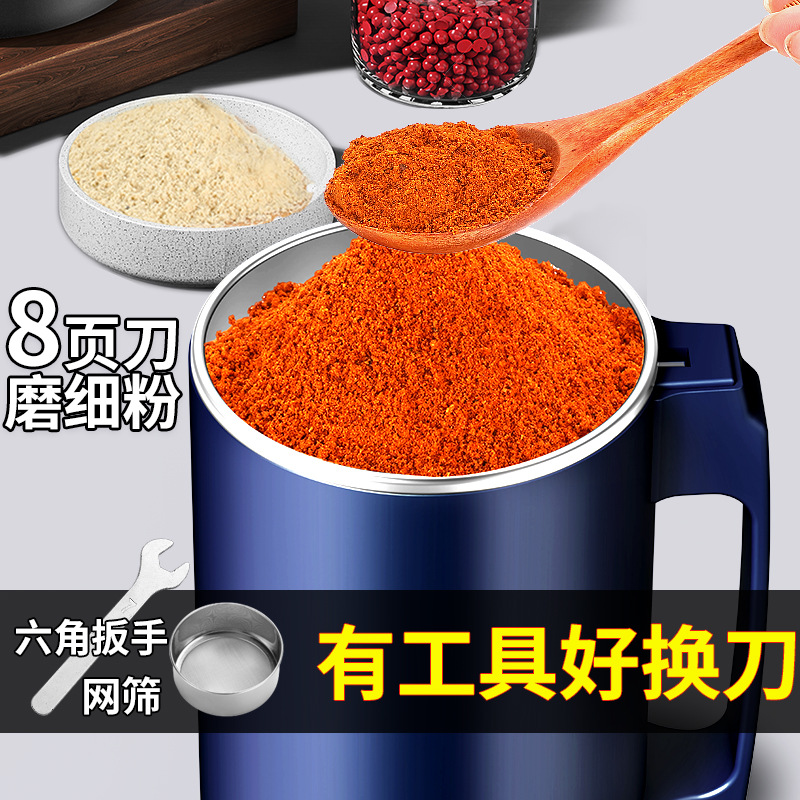 Компактный бытовой измельчитель-кофемолка Mini Cup из нержавеющей стали