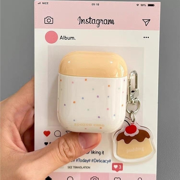 Personalized Ins, niche color blocking grid pattern, Apple's new AirPods, spro3 Bluetooth earphones, 4th generation protective case, 3rd generation 2
