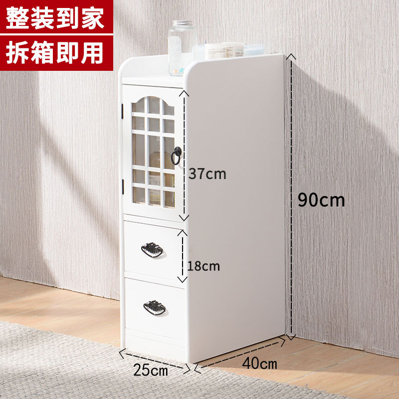 Bathroom side cabinet, floor standing cabinet, simple storage cabinet, living room storage cabinet, narrow cabinet, high cabinet, bathroom cabinet, toilet side cabinet