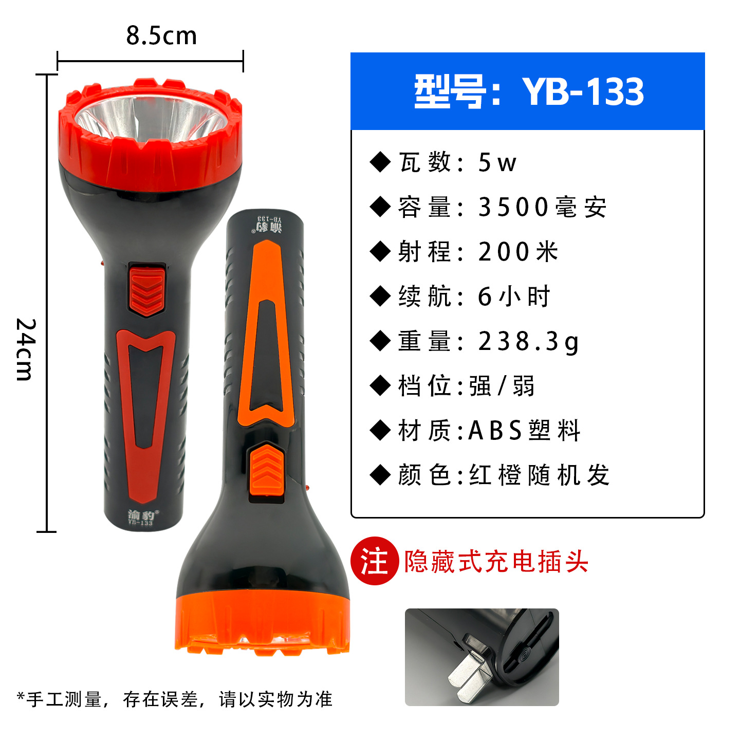 Strong light headlight, outdoor LED ultra bright long-range spotlight, bald head, wearable night fishing mineral light, long endurance, lithium battery charging
