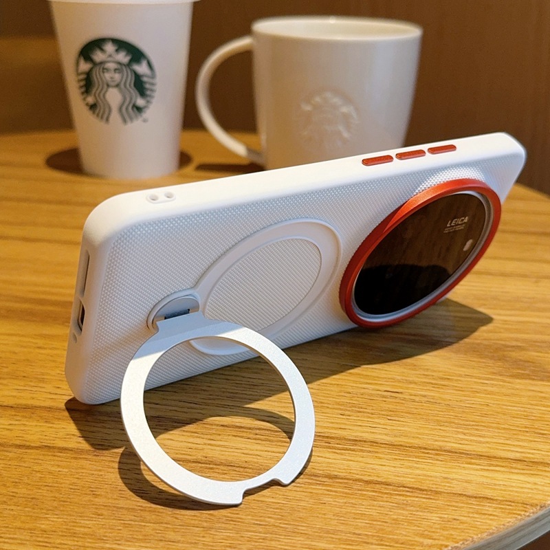 Suitable for Xiaomi 17 ultra phone case with stand 360 ° rotation Xiaomi 15 ultra magnetic case 14 ultra