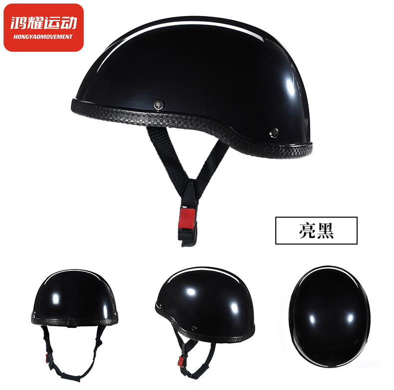 Half Helmet Summer Retro Lightweight Cycling Scoop Helmet Prince Bicycle Four Seasons Half Helmet Grey Breathable Men's and Women's Cycling Helmets
