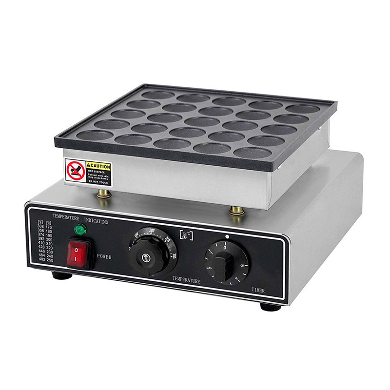 Ruichuang Commercial 25 hole Copper Causeway Pancake Burner Electric Gas 50 hole Japanese Copper Causeway Burner Circular Pancake Maker