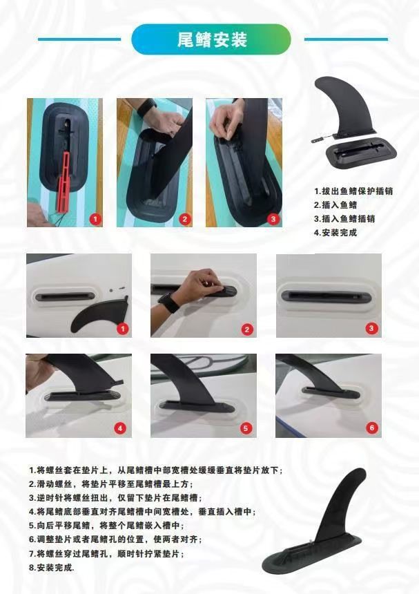 支持定制SUP划水充气式冲浪板亲子户外休闲桨板站立加厚双层桨板