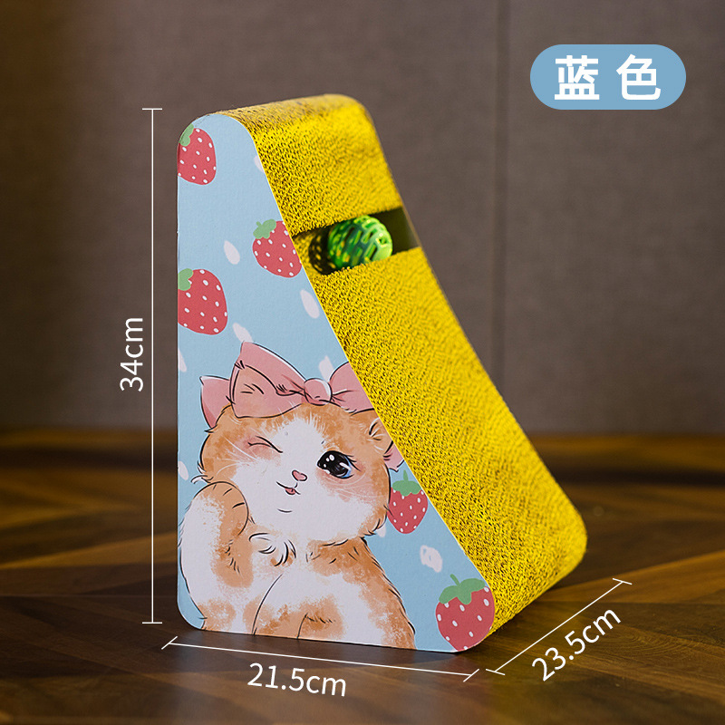 Когтеточка для кошек YICHONG YC-024 из гофрированного картона