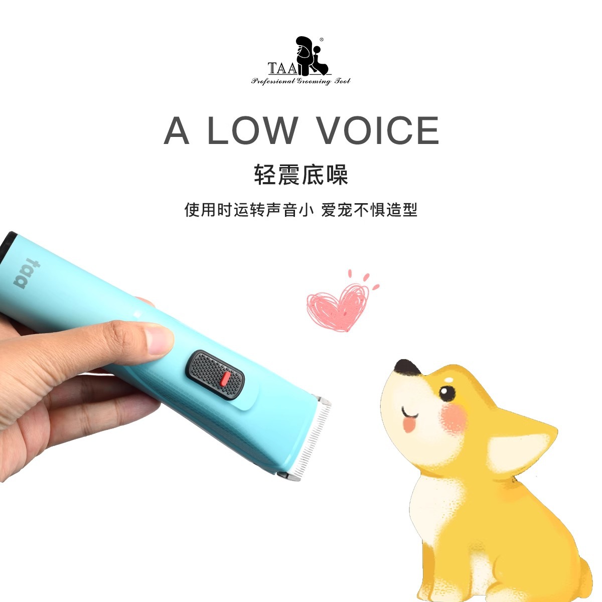 TAA, его профессиональный питомец A1 Electric Push Scissors Dog и Cat Pet Shop бритье волос