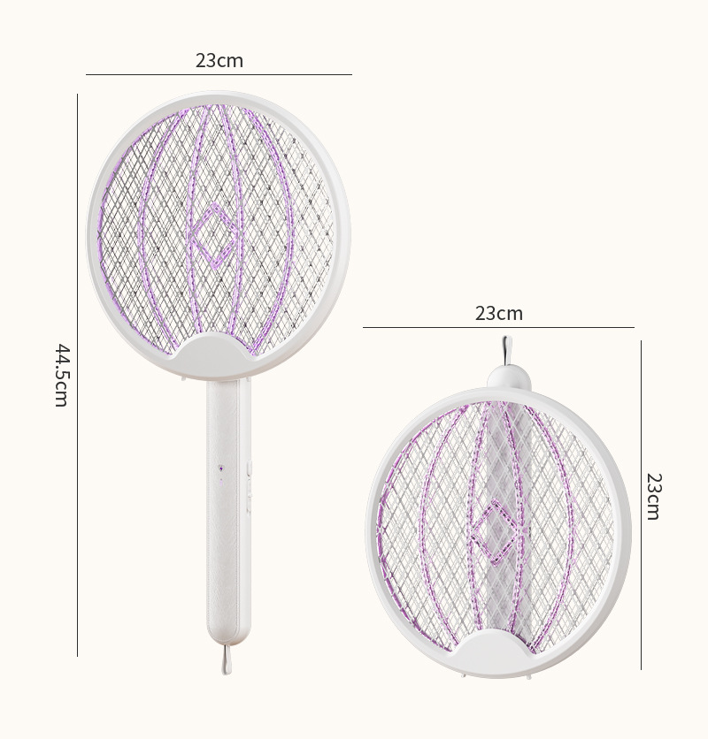 USB charging folding mosquito swatter indoor household wall mounted automatic mosquito killer lamp 2-in-1 outdoor portable mosquito killer