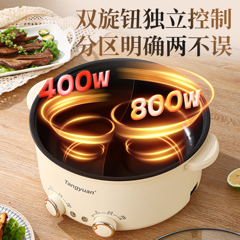 Электрическая многофункциональная кастрюля Tangyuan QS-800
