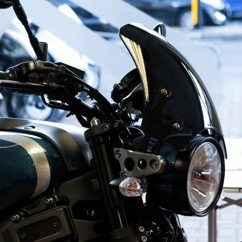 Подходит для Yamaha XSR900 16-21 Модифицированный мотоцикл передний ветровой стек