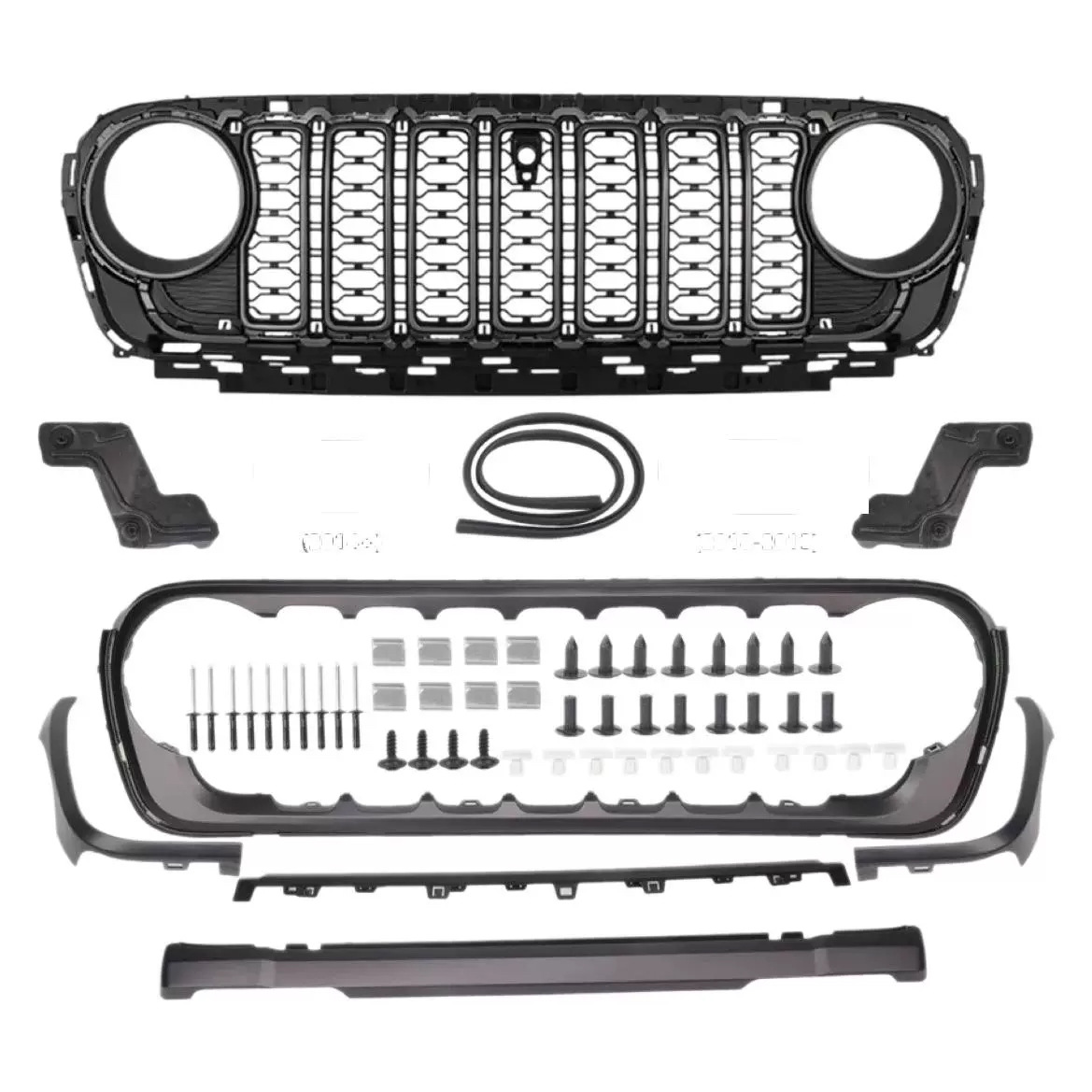 Применимо к 18-24 Wrangler Med-Net Modified Новый JL Передняя поверхность внешняя видовая угловой истребитель Угловой Истребитель Цонгванг