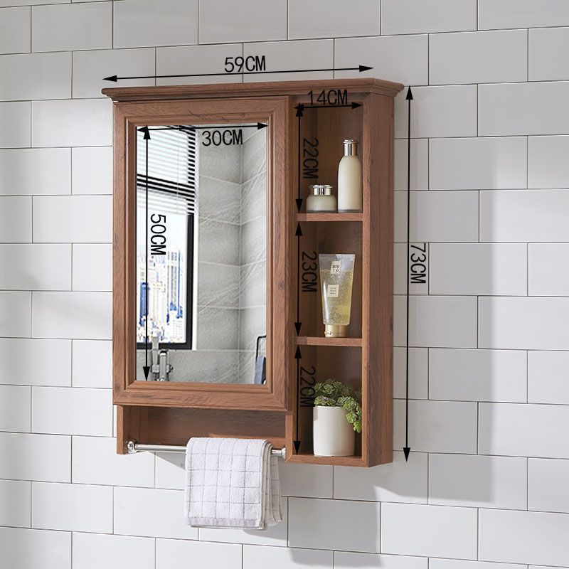 Bathroom mirror cabinet, wall mounted mirror box with storage rack, bathroom vanity mirror storage cabinet, bathroom supply